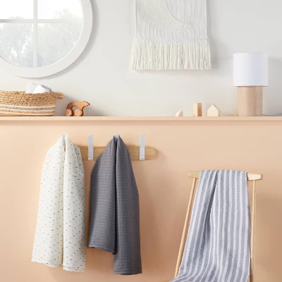 Muslin Swaddle Blanket Boutique 3pk - Cloud Island™ 1 Muslin Swaddle Blanket Boutique 3pk - Cloud Island™