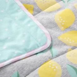 Jersey Knit Reversible Blanket Lemons - Cloud Island™ Gray/Yellow 4 Jersey Knit Reversible Blanket Lemons - Cloud Island™ Gray/Yellow -Premium Bedding Store GUEST 18339680 3c17 43c1 afa8 b11de6f4cb70