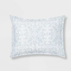 7pc Medallion Comforter Bedding Set With Sheets Blue - Threshold™ 8 7pc Medallion Comforter Bedding Set With Sheets Blue - Threshold™ -Premium Bedding Store GUEST 1b3805ea 46f0 414b 99d5 1915257d6441