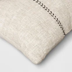 Oversized Stitched Lumbar Throw Pillow Neutral - Threshold™ 6 Oversized Stitched Lumbar Throw Pillow Neutral - Threshold™ -Premium Bedding Store GUEST 1b3e6912 537b 4a18 a3c5 485cfb4f0792