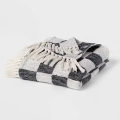 60"x80" Woven Cotton Checkered Bed Throw - Threshold™ 7 60"x80" Woven Cotton Checkered Bed Throw - Threshold™ -Premium Bedding Store GUEST 21ece0cd d5f6 45ed 8de5 f3cde6fa73bb