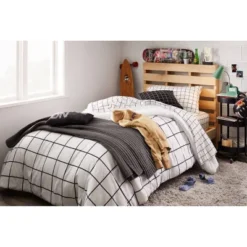 Reversible Microfiber Grid Comforter - Room Essentials™ 11 Reversible Microfiber Grid Comforter - Room Essentials™ -Premium Bedding Store GUEST 3461f2cc 3d8d 40ee b98b 17a6275dab4d