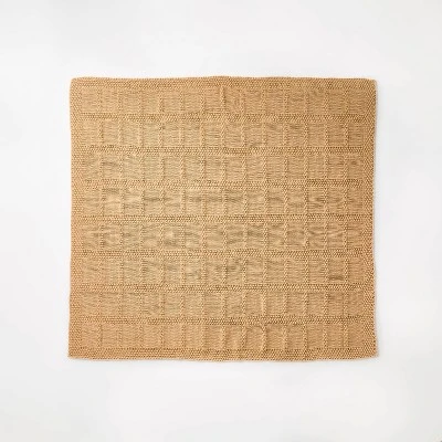 Grid Knit Throw Blanket - Threshold™ Designed With Studio McGee 2 Grid Knit Throw Blanket - Threshold™ Designed With Studio McGee - Image 2