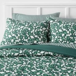 Floral Printed Microfiber Reversible Comforter & Sheets Set Dark Green - Room Essentials™ 13 Floral Printed Microfiber Reversible Comforter & Sheets Set Dark Green - Room Essentials™ -Premium Bedding Store GUEST 3b9a5973 d4a1 463a af2e 3b4ff4b32e85