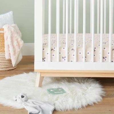 Plush Stroller Blanket Daisy - Cloud Island™ Pink 1 Plush Stroller Blanket Daisy - Cloud Island™ Pink