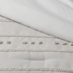 4pc Clipped Stripe Poms Comforter Bedding Set - Threshold™ 8 4pc Clipped Stripe Poms Comforter Bedding Set - Threshold™ -Premium Bedding Store GUEST 6474436f 0746 4a2d 8720 5e4921bc6129