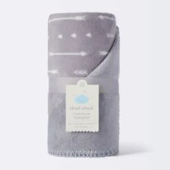 Plush Baby Blanket - Gray Arrows - Cloud Island™ 5 Plush Baby Blanket - Gray Arrows - Cloud Island™ -Premium Bedding Store GUEST 6a4f9aea 8785 4fe2 87f0 7477c2a902f9