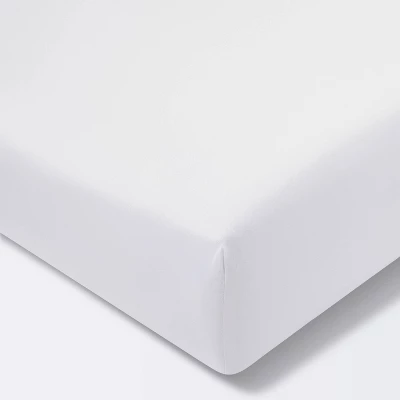 Fitted Crib Sheet Solid - Cloud Island™ White 5 Fitted Crib Sheet Solid - Cloud Island™ White - Image 5