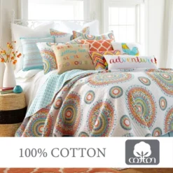 Mayla Medallion Quilt And Pillow Sham Set - Levtex Home 9 Mayla Medallion Quilt And Pillow Sham Set - Levtex Home -Premium Bedding Store GUEST 6e54a96b d6af 4b3d 8915 a891c6cb91bd