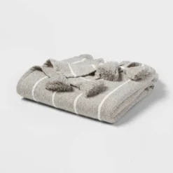Tasseled Boucle Bed Throw - Threshold™ 7 Tasseled Boucle Bed Throw - Threshold™ -Premium Bedding Store GUEST 7687f73c a045 4b05 ae37 04e39af6a494