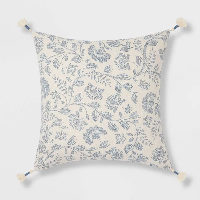 Jacobean Square Throw Pillow - Threshold™ 4 Jacobean Square Throw Pillow - Threshold™ - Image 4