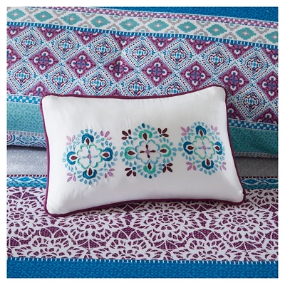 Callie Floral Printed Comforter Set 3 Callie Floral Printed Comforter Set - Image 3