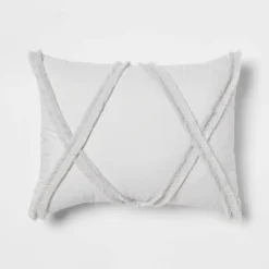 4pc Clipped Stripe Poms Comforter Bedding Set - Threshold™ 10 4pc Clipped Stripe Poms Comforter Bedding Set - Threshold™ -Premium Bedding Store GUEST 8d139982 3828 47ac 895d 4255d7a3549e