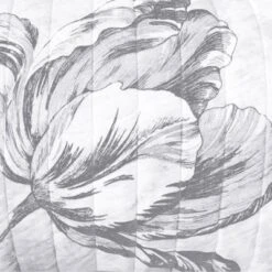 Standard Merian Tulip Sham Gray/White - New York Botanical Garden 7 Standard Merian Tulip Sham Gray/White - New York Botanical Garden -Premium Bedding Store GUEST 981f80e2 b812 428f a934 520f881ef698