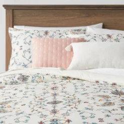 5pc Floral Border Print Comforter Bedding Set Blue/Pink/Yellow - Threshold™ 13 5pc Floral Border Print Comforter Bedding Set Blue/Pink/Yellow - Threshold™ -Premium Bedding Store GUEST 9eba89cb c139 4839 955b a9c7c6d19f03