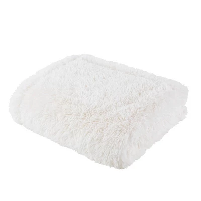 50"x60" Amaya Faux Fur Throw Blanket - Madison Park 9 50"x60" Amaya Faux Fur Throw Blanket - Madison Park - Image 9
