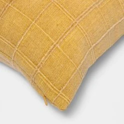 Woven Washed Windowpane Throw Pillow - Threshold™ -Premium Bedding Store GUEST b96a51e5 3eb9 4ba4 a95a c241eee0f630