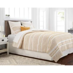 8pc Clipped Jacquard Stripe Comforter Bedding Set - Threshold™ 17 8pc Clipped Jacquard Stripe Comforter Bedding Set - Threshold™ -Premium Bedding Store GUEST b9b7e65b 3b3c 4b4f a425 d762225141ed