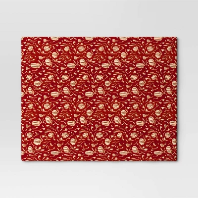 Mini Pumpkin Printed Plush With Shearling Reverse Throw Blanket - Threshold™ 2 Mini Pumpkin Printed Plush With Shearling Reverse Throw Blanket - Threshold™ - Image 2