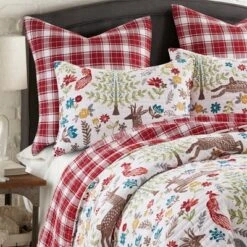 Folk Deer Holiday Quilt Set - Levtex Home -Premium Bedding Store GUEST c23831dc b14b 4f1f b786 0f6ddcc243c0