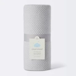 Seed Stitch Sweater Knit Baby Blanket - Gray - Cloud Island™ 5 Seed Stitch Sweater Knit Baby Blanket - Gray - Cloud Island™ -Premium Bedding Store GUEST c46d3a9f a0d1 49c9 b801 2273bc1e5d10