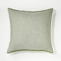 Oversized Reversible Linen Square Throw Pillow With Frayed Edges - Threshold™ Designed With Studio McGee 13 Oversized Reversible Linen Square Throw Pillow With Frayed Edges - Threshold™ Designed With Studio McGee -Premium Bedding Store GUEST c59c1768 fd6d 4d82 b66e 9c30a01bb949