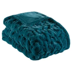 50"x60" Ruched Faux Fur Throw Blanket - Madison Park 27 50"x60" Ruched Faux Fur Throw Blanket - Madison Park -Premium Bedding Store GUEST ca5df139 eaf0 4665 a18e b37bf1d74d01