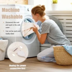 Tangkula 62"x84"/84"x90" Heated Blanket Twin/Queen Size Electric Heated Throw Blanket W/ Timer 11 Tangkula 62"x84"/84"x90" Heated Blanket Twin/Queen Size Electric Heated Throw Blanket W/ Timer -Premium Bedding Store GUEST ca86a5bd dd6f 45b5 9b97 25189941f4d0