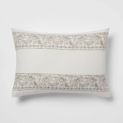 8pc Printed Floral With Border 8pc Comforter Set Green - Threshold™ 8 8pc Printed Floral With Border 8pc Comforter Set Green - Threshold™ - Image 8