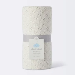 Seed Stitch Pointelle Baby Blanket - Cream - Cloud Island™ 5 Seed Stitch Pointelle Baby Blanket - Cream - Cloud Island™ -Premium Bedding Store GUEST da5df995 ab8b 45b5 8101 3afcf6a48e1a