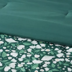 Floral Printed Microfiber Reversible Comforter & Sheets Set Dark Green - Room Essentials™ 9 Floral Printed Microfiber Reversible Comforter & Sheets Set Dark Green - Room Essentials™ -Premium Bedding Store GUEST df79204e d53f 4796 9fc1 6fecf011d658
