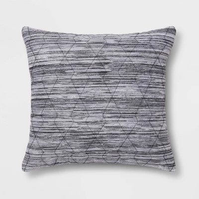 5pc Woven Diamond Stripe Comforter Set Cream/Black - Threshold™ 5 5pc Woven Diamond Stripe Comforter Set Cream/Black - Threshold™ - Image 5