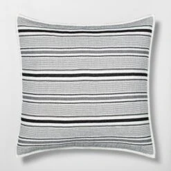 Textured Stripe Pillow Sham Dark Gray/Cream - Hearth & Hand With Magnolia 9 Textured Stripe Pillow Sham Dark Gray/Cream - Hearth & Hand With Magnolia -Premium Bedding Store GUEST e5d23bbb adcc 4d87 a960 dc48647436f7
