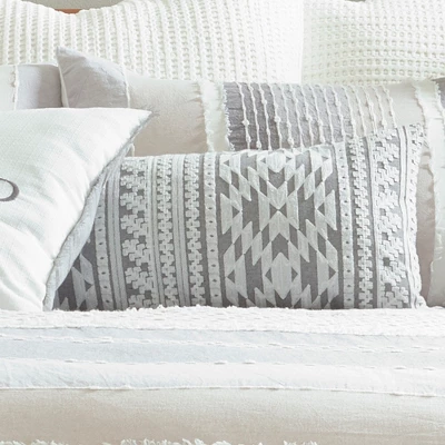 Santander Crewel Stitched Decorative Pillow - Levtex Home 2 Santander Crewel Stitched Decorative Pillow - Levtex Home - Image 2