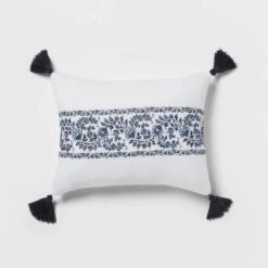 5pc Block Print With Border Comforter Bedding Set White/Blue - Threshold™ 12 5pc Block Print With Border Comforter Bedding Set White/Blue - Threshold™ -Premium Bedding Store GUEST f100c0ae 2d47 4f69 94e7 d7e58377c49a