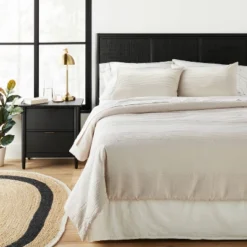 Slub Center Stripe Comforter Set - Hearth & Hand™ With Magnolia 5 Slub Center Stripe Comforter Set - Hearth & Hand™ With Magnolia -Premium Bedding Store GUEST f2667ca1 8c6b 4952 ac47 8de55103570d