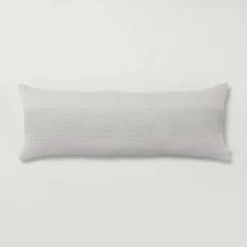 16"x42" Slub Center Stripe Oversized Lumbar Bed Pillow - Hearth & Hand™ With Magnolia 11 16"x42" Slub Center Stripe Oversized Lumbar Bed Pillow - Hearth & Hand™ With Magnolia -Premium Bedding Store GUEST f673eb2c 3be0 4877 abf9 662b5b5573ff