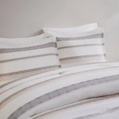 Madison Park 5pc Cove Clipped Jacquard Comforter Set White/Assorted Beiges 11 Madison Park 5pc Cove Clipped Jacquard Comforter Set White/Assorted Beiges -Premium Bedding Store GUEST fd05b8f6 89ca 411c b783 644df258ccaa